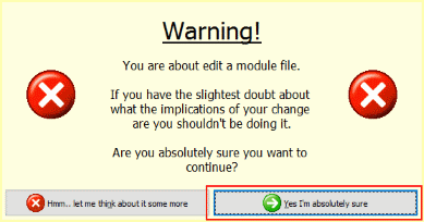 FO3Edit warning