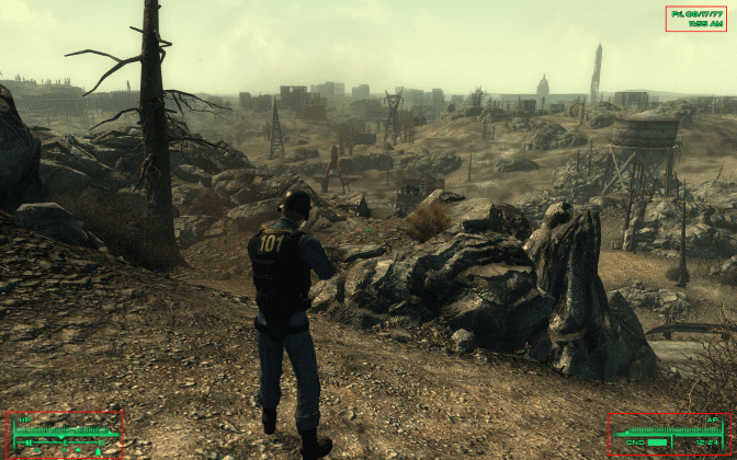 Fallout 3 DUIF3 small HUD