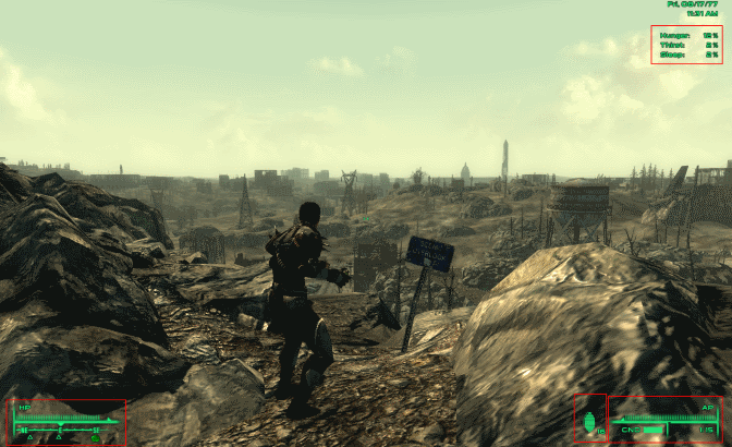 Fallout 3 FWE HUD reset