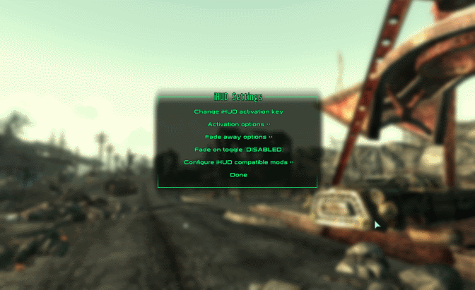 Fallout 3 iHUD settings