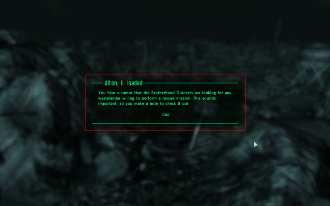 Fallout 3 new quests dialog 4